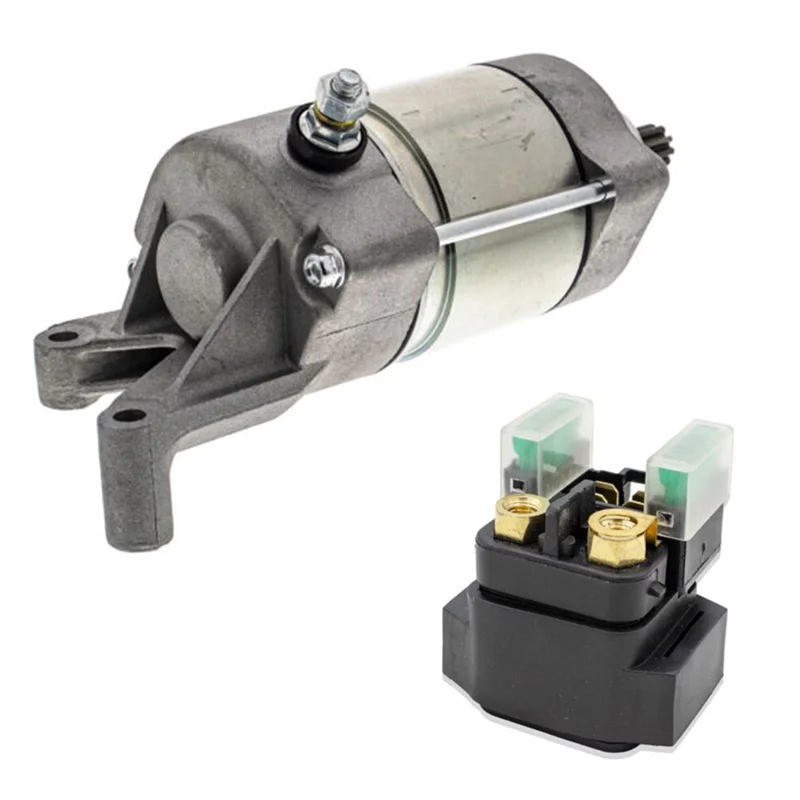 Motorcycle Starter Motor Solenoid & Relay Kit for 2009-2014 Yamaha YZF R1 14B-81890-00-00,5JW-81940-02-00