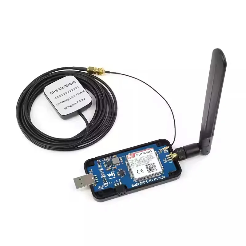 WAVESHARE SIM7600G-H 4G DONGLE module data transmission industrial-grade Internet access module GNSS global communication