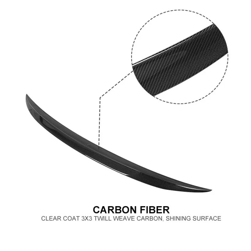 

Factory Hot Selling E93 Fiber for 3 Series E93 M3 M4 P Style Carbon Spoiler 10-13