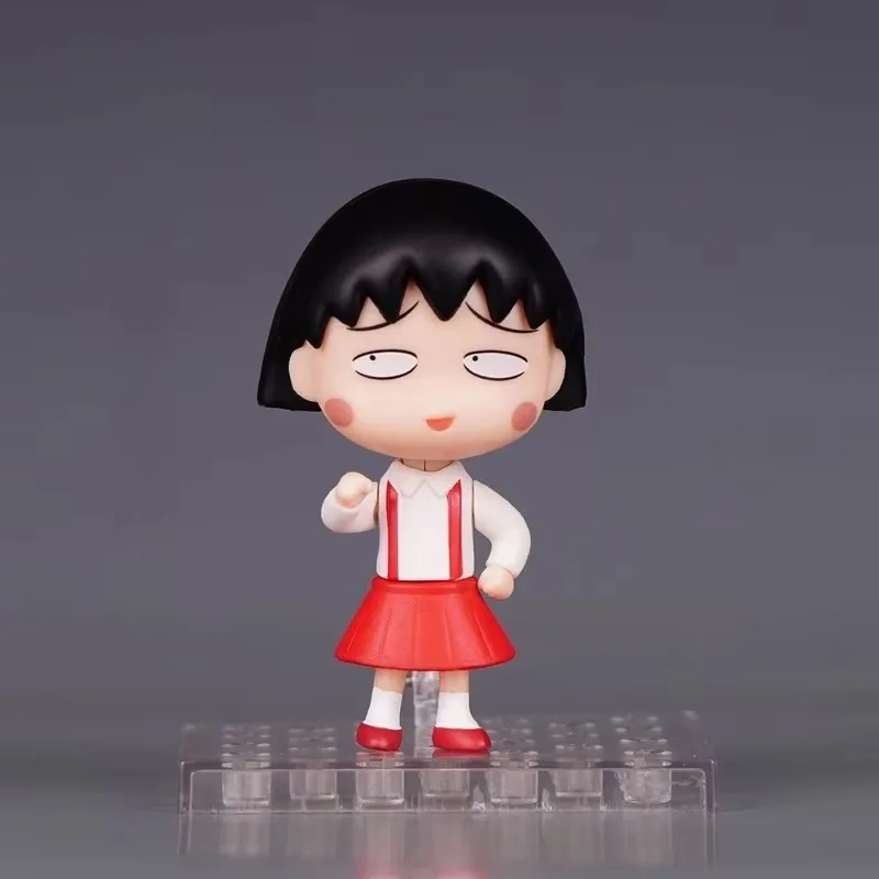 

New 10cm Nendoroid Chibi Maruko-chan Movable Face Changing Figure Model Boxed Ornament For friends gift in Stock Wholesale