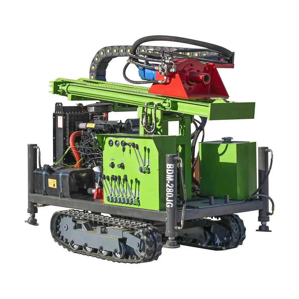 

2025Portable 100m 200m 300m Water Well Drill Rig for Soil and Rocky Ground Drill Rig with Low Price