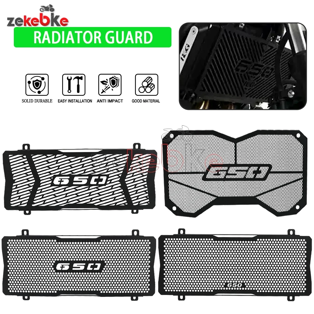 

For KAWASAKI Z650/Z650RS/Ninja 650 2025-2026 Motorcycle Radiator Grill Guard Cover Cooling Protector Ninja 650 Tourer 2021-2024