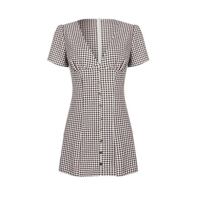 ex Traje deportivo informal otoño Seven Sve estampado a cuadros diseño integrado para hombres y mujeres cómodo transpirable Faionable