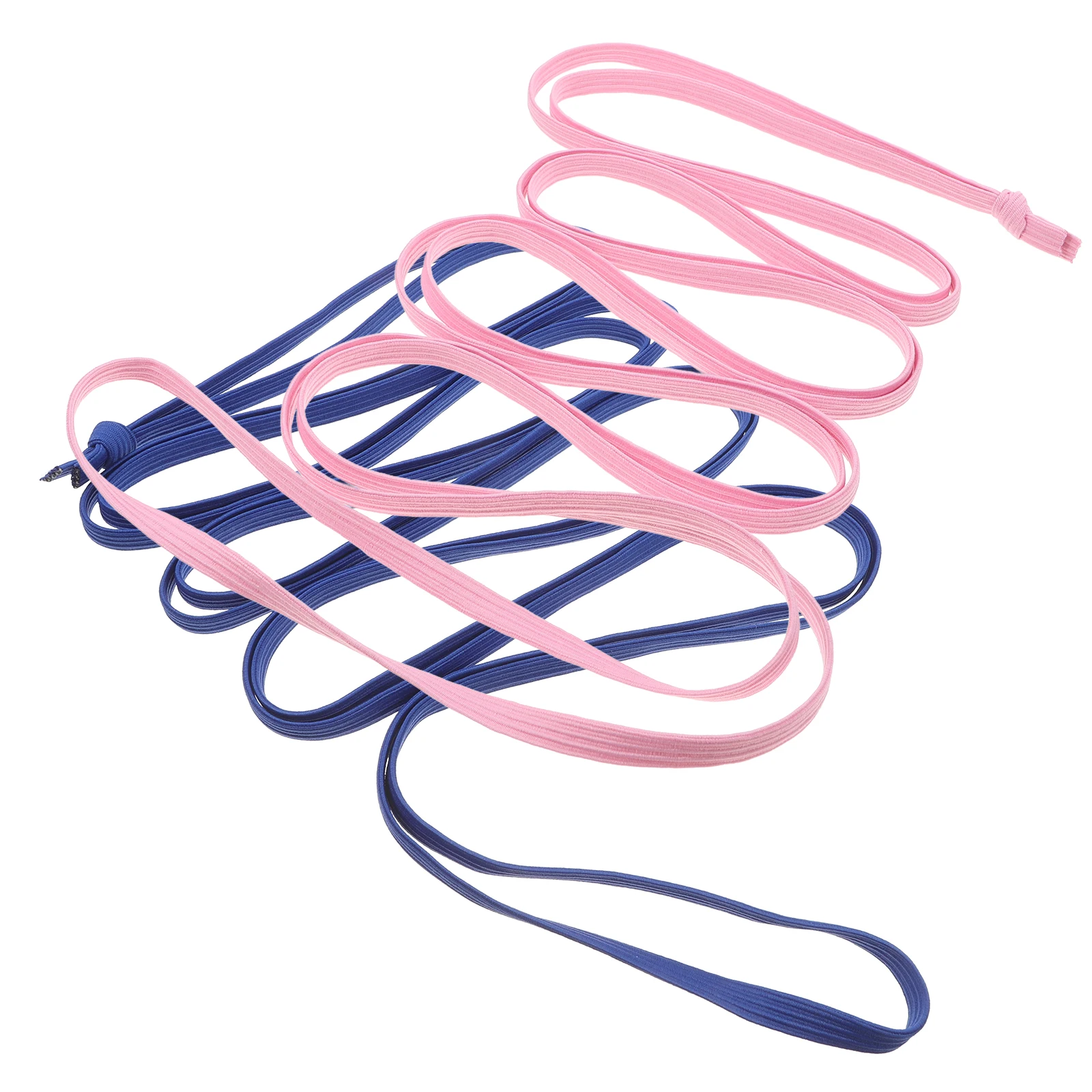 

2pcs Elastic Jump Rope Kids Sports Toys Lightweight Skipping Ropes for Fitness Gym Home Use Portable Christmas Gifts