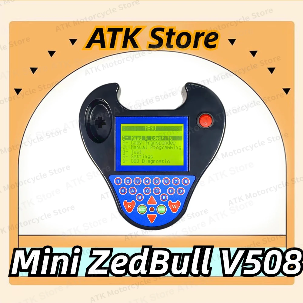 

Мини-программатор ключей Zed Bull V508, умный транспондер ключей Zed-Bull, программатор Zedbull V508 без ограничения токов