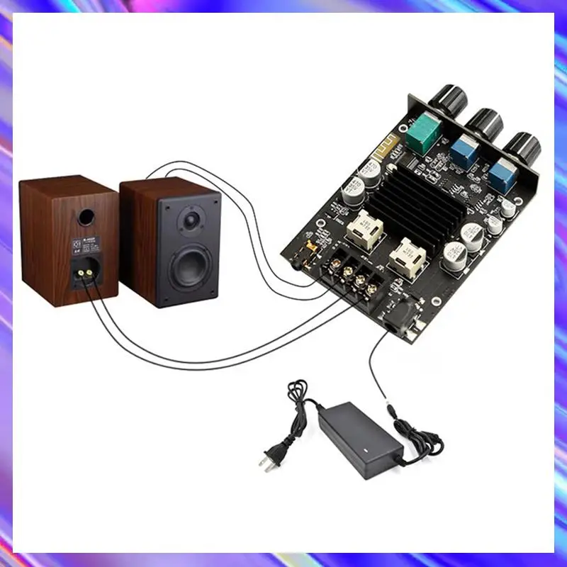 

HIFI TPA3116 Bluetooth Amplifier Audio Board 100Wx2 Class D Digital Sound Amplifier 2.0 Stereo Amp Power Amplificador Durable