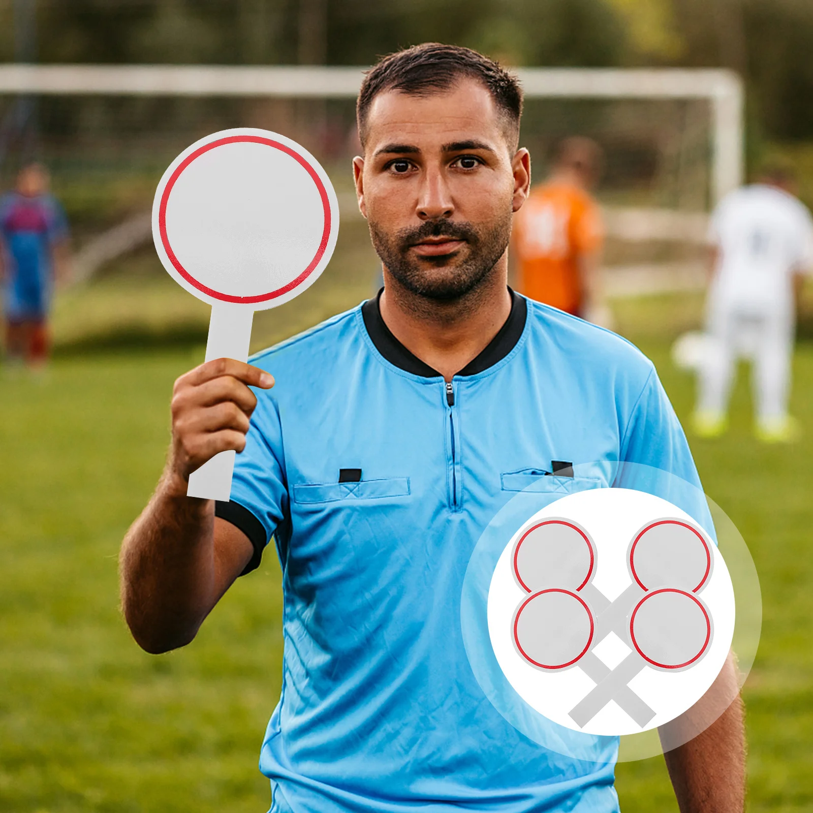 

4Pcs Foam Scoreboard Blank DIY Writing Board Smooth Edges Excellent Texture Convenient Dry Erase Paddles