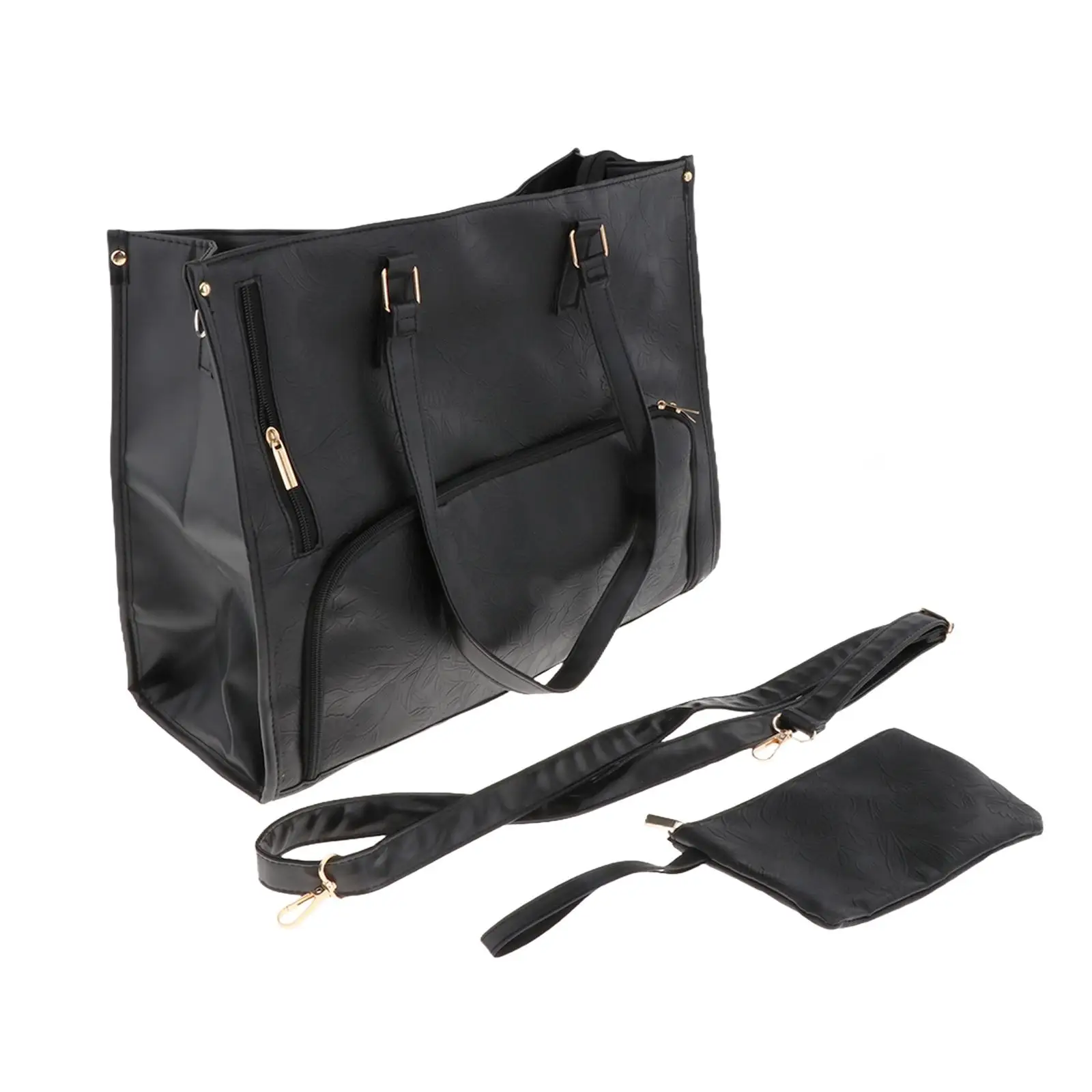 

Womens Tote Bag Laptop Bag Quilted Multifunctional Leakproof Computer Shoulder