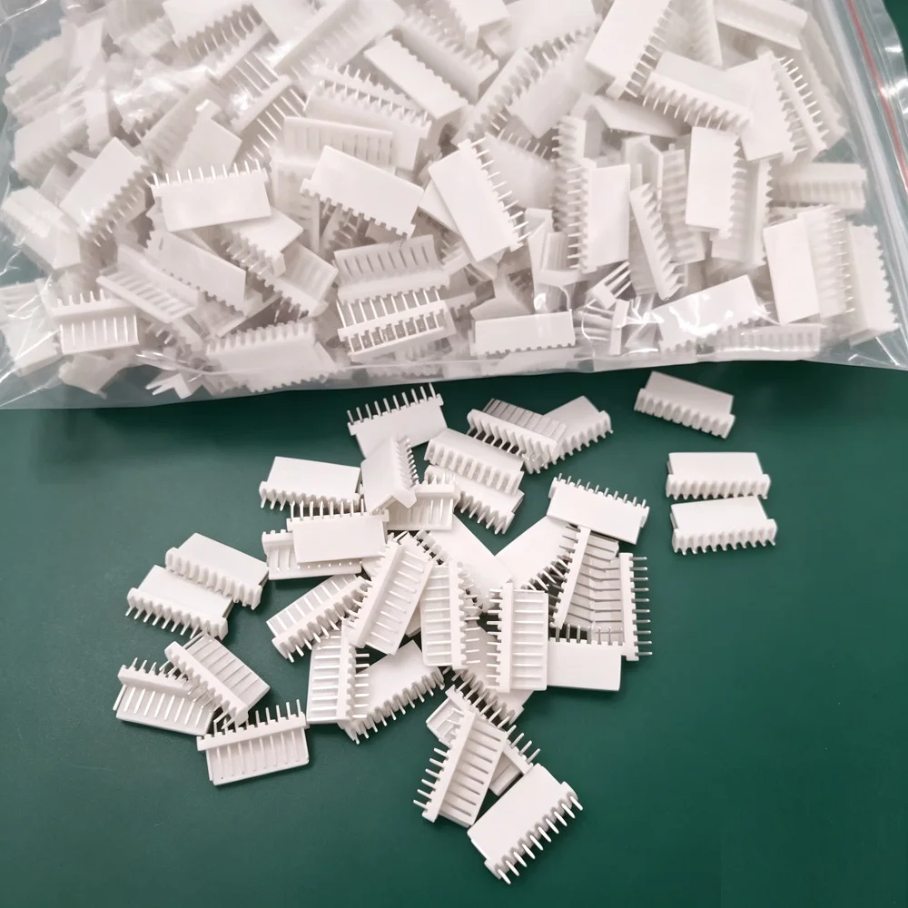 Vaohm 50PCS 10Pin 2.54mm KF2510 2510-10A 2510-10AW  Straight Vertical Male Terminal Connector