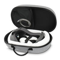 Hard Travel Carrying Case Box for Meta Quest 3S/3/2 &Pico 4 Ultra VR Glasses Storage Bag For Meta VR Accessories Securely Holds