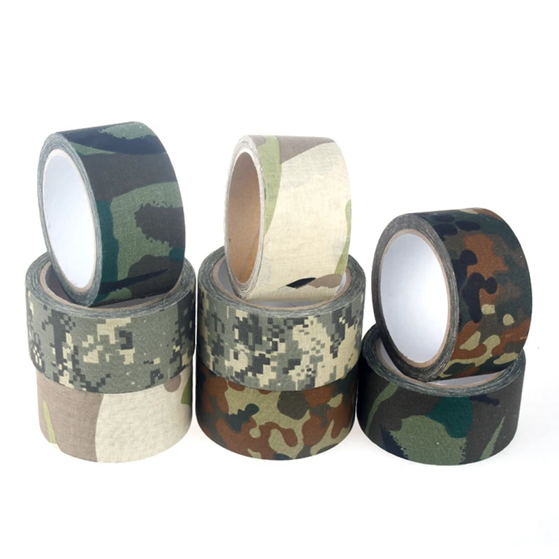 5/10M Camouflage Elastic Bandage Hunt Disguise Elastoplast Wrap Tape Self Adhesive Sport Protector Ankle Knee Finger Arm Bandage