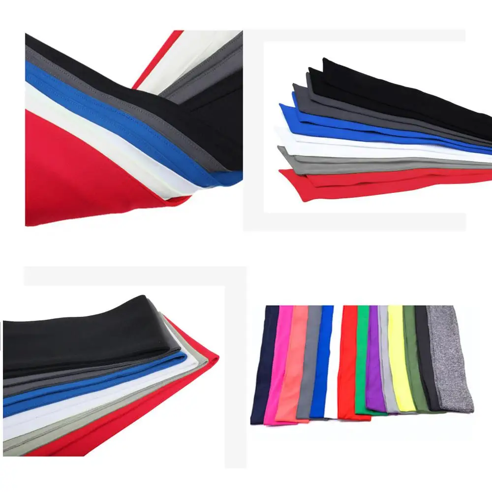 Unisex Tennis Fitness Accessories Head Tie Sports Sweat Headband Pirate Headbands Jogging Sport Sweatband Yoga Hair Ribbon