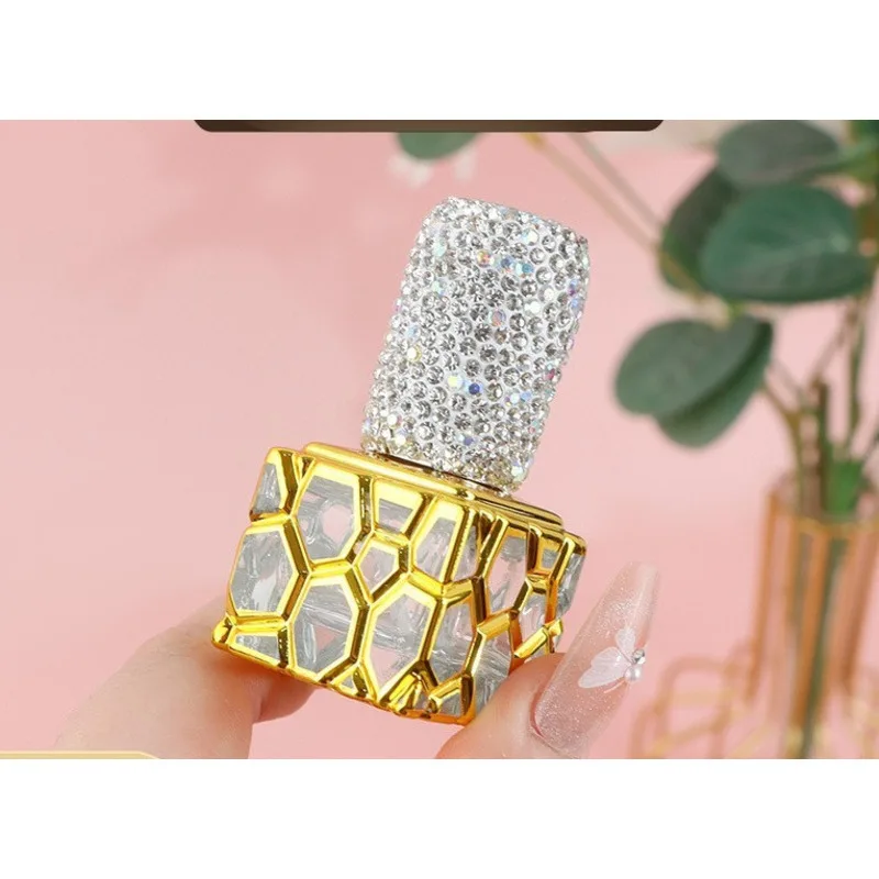 10ml Diamond-Encrusted Perfume Spray Bottle Shiny Light High-End Sub-bottle for Fragrance Beauty