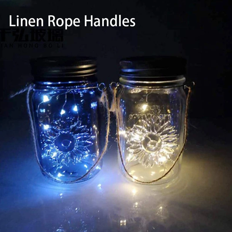 

Hangers For Mason Jar,Linen Rope Handles For Wide Mouth Mason Jars Glass Jars,Mason Jar Hanging Ropes,10Pcs,No Jars