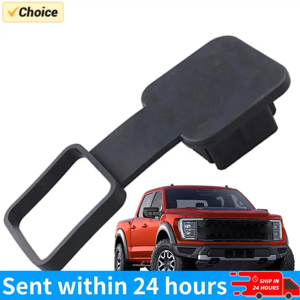 

Trailer Hitch Receiver Cover Plug Waterproof Tow Plug Dustproof Tube Cap Protector 2 Inch Receiver Auto Square Plug