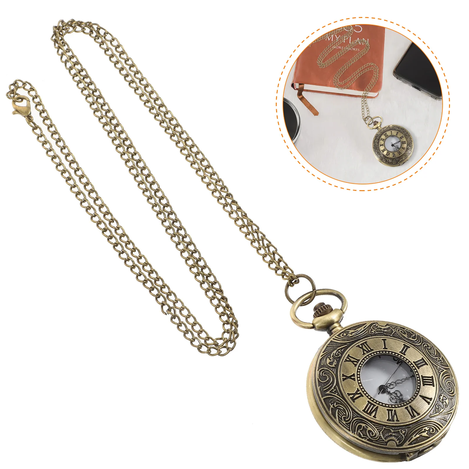 ساعة جيب كلاسيكية للرجال والنساء بتصميم براعة رائعة ومتينة وطول العمر هدية عملية لجميع الأعمار من الجنسين