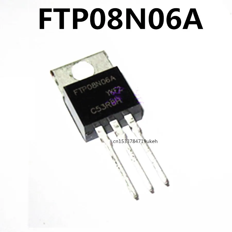 Original 5pcs/ FTP08N06A  TO-220 Voltage regulator integrated circuit In stock