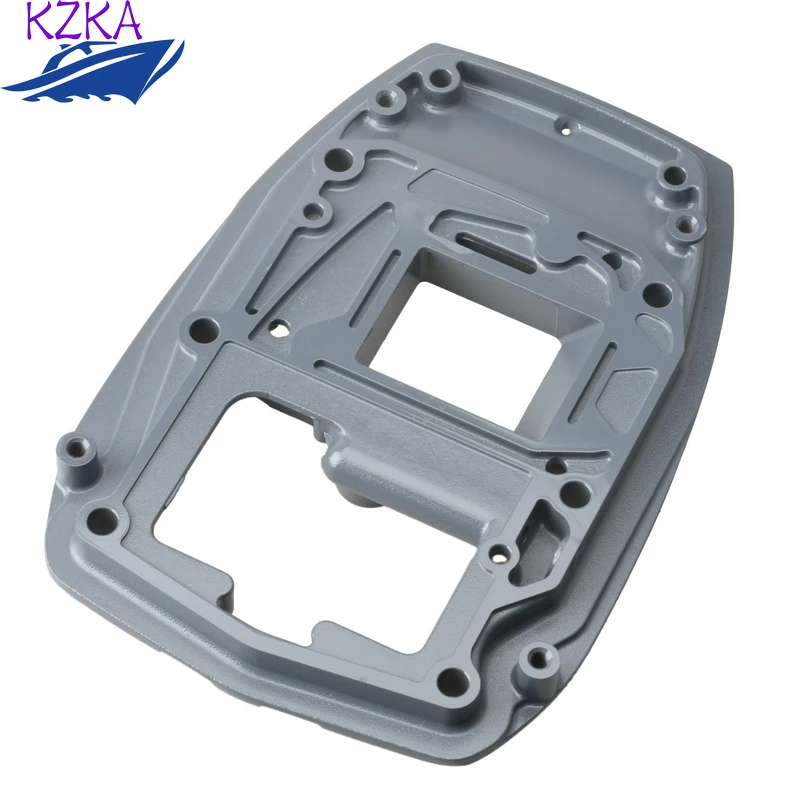 Exhaust Guide Manifold Plate 6B4-41137 For Yamaha 2 Stroke 15D 9.9HP 15HP Boat Motor 6B4-41137-00 15B CA 6B4-41137-00-5B Engine