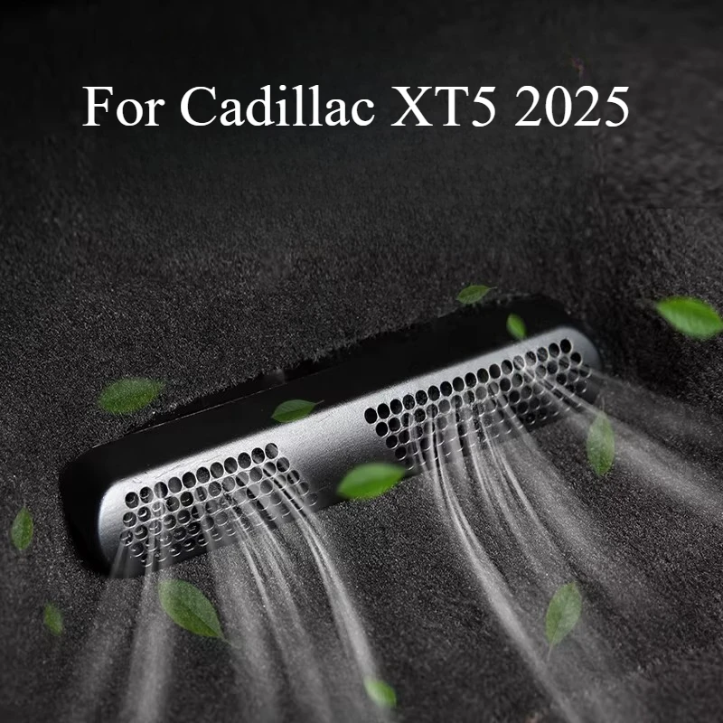 

For Cadillac XT5 2025 Air Vent Mask Rear Air Conditioning Seat Air Outlet Shield Protective Cover Automobiles Accessories