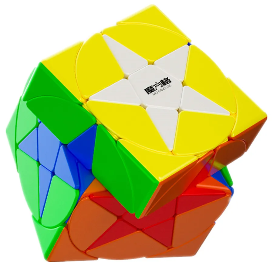 

Qiyi Pentacle Cube Speed Magic Cube без наклеек, профессиональные игрушки-непоседы, звезды Cubo Magico, головоломка, развивающая для детей ﻿