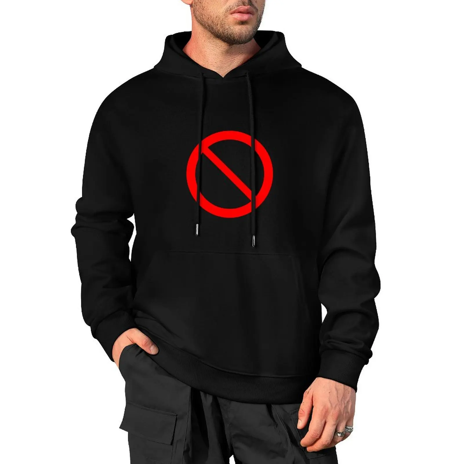 

FNF Boyfriend Prohibition Sign Pullover Hoodie male clothes men's clothes men's coat men's sweat-shirt big size hoodie