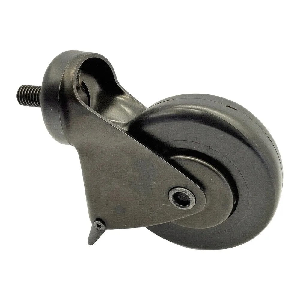 Replacement Locking Caster Wheels for Grills Featuring Metal Construction and Function Rolling Plus Capability