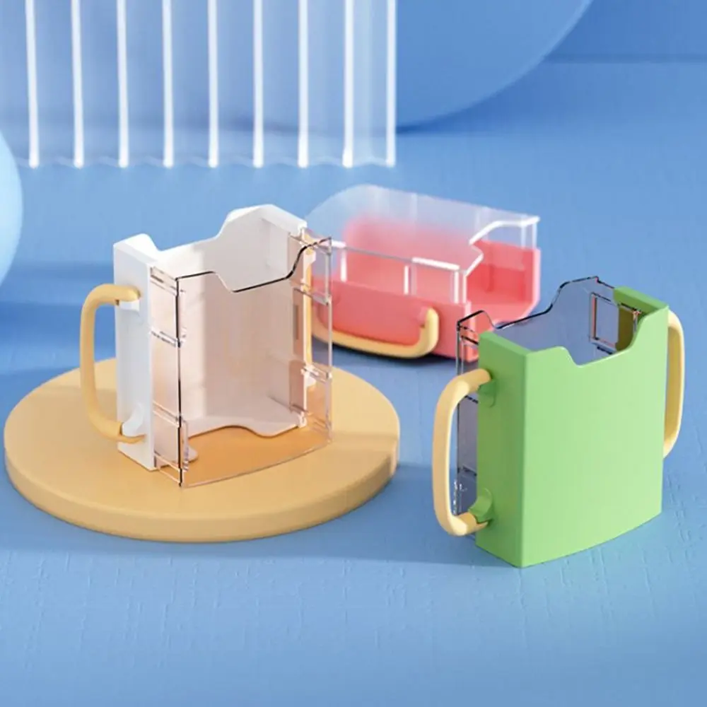 実用的なミルクボックス子供用ジュースボックスホルダーセルフヘルプ調節可能なハンドルウォーターカップツール食品保管飲料保管ボックスベビー