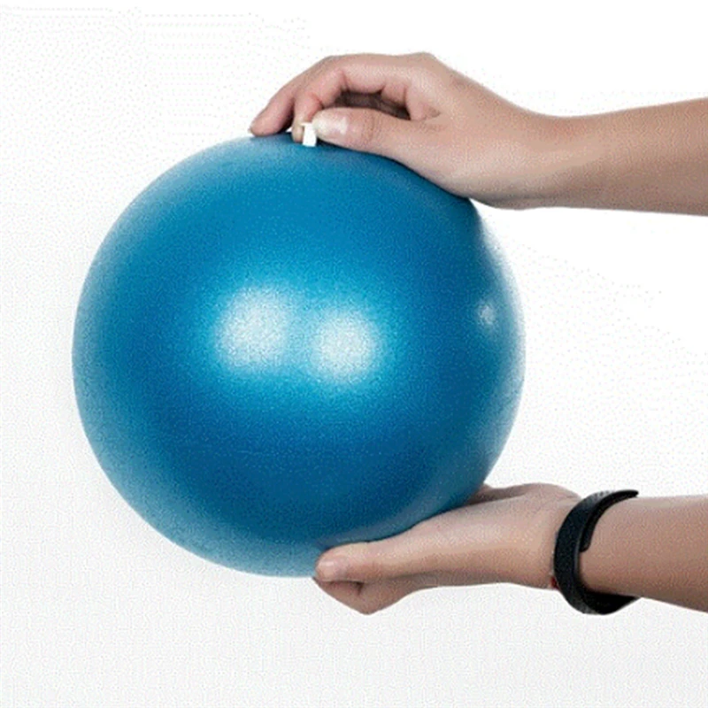 25 cm Yoga Ball Übung Fitness Pilates Phere Balance Gymnastic Übung Gym Indoor Training Ausrüstung Mini Weizen Rohr Bälle