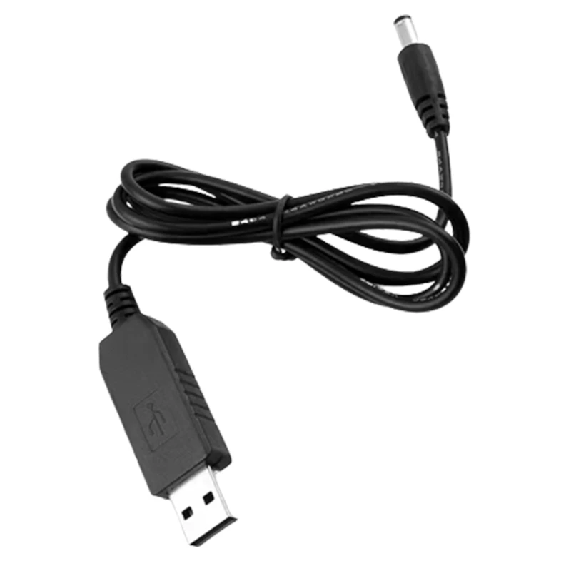 USB Power Line for DC 5V to for DC 9V / 12V Step UP Module Adapter USB Converter Cable 2.1x5.5mm Plug Accessories