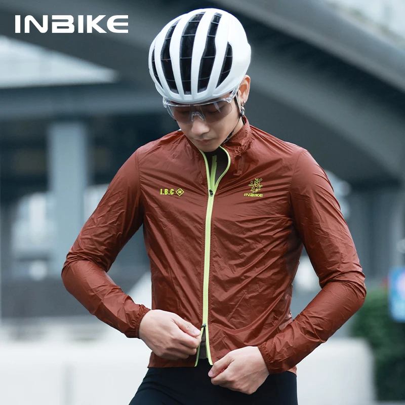 

INBIKE Winter Cycling Windbreaker Men's Windproof and Coldproof Breathable Road Bike Cycling Top Lightweight Cycling Jacket
