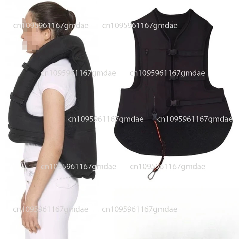 

High Precision Equestrian Airbag Riding Anti-Fall Inflatable Armor Children Adult Protective Gear