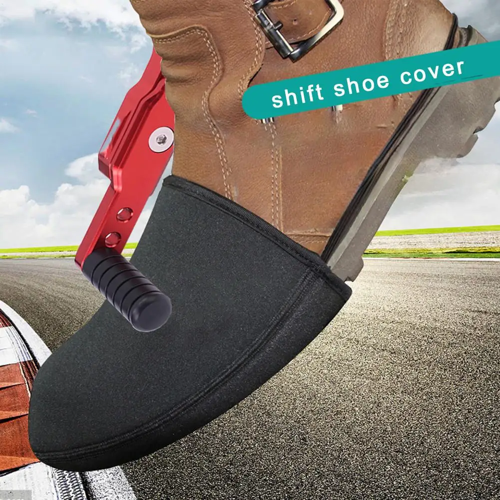Motorcycle Gear Shift Shoe Cover Protective Gear Shoe Cover Waterproof Motorcycle Toe Protector Non-Slip Riders Accessories