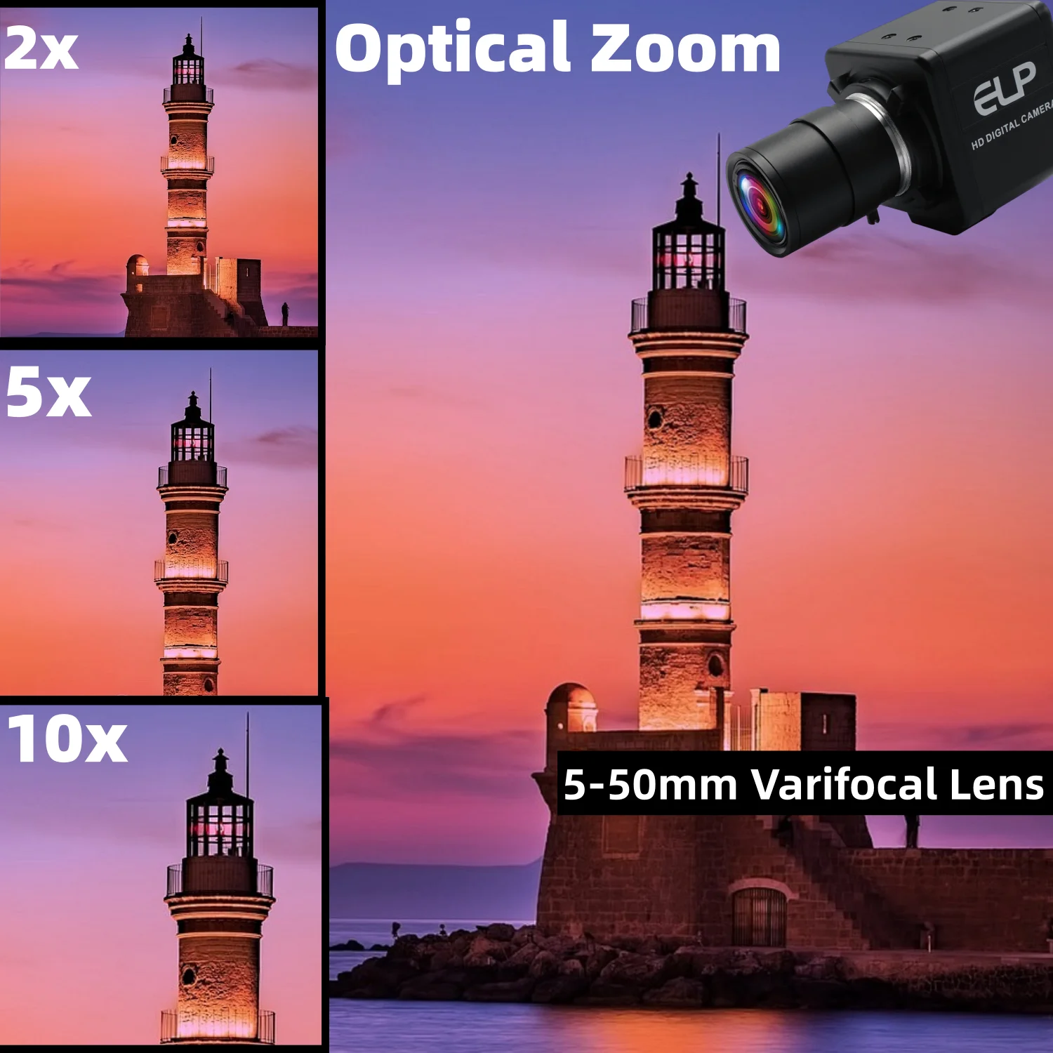 Elp 8MP 3264X2448 U…