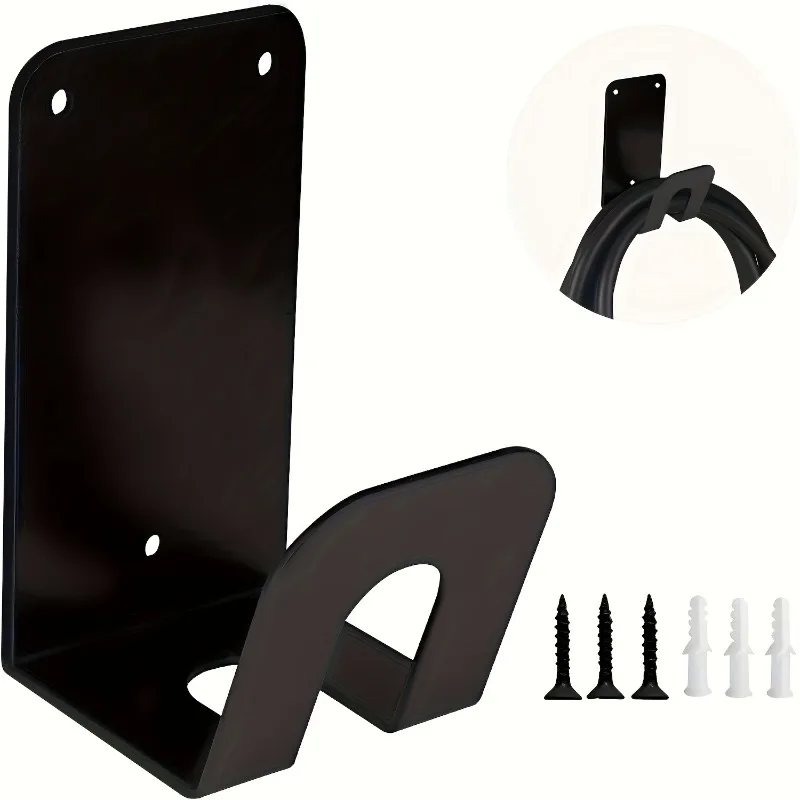 Electric Vehicle Charger Storage Holder With Matching Screws And Power Adapter Accessories