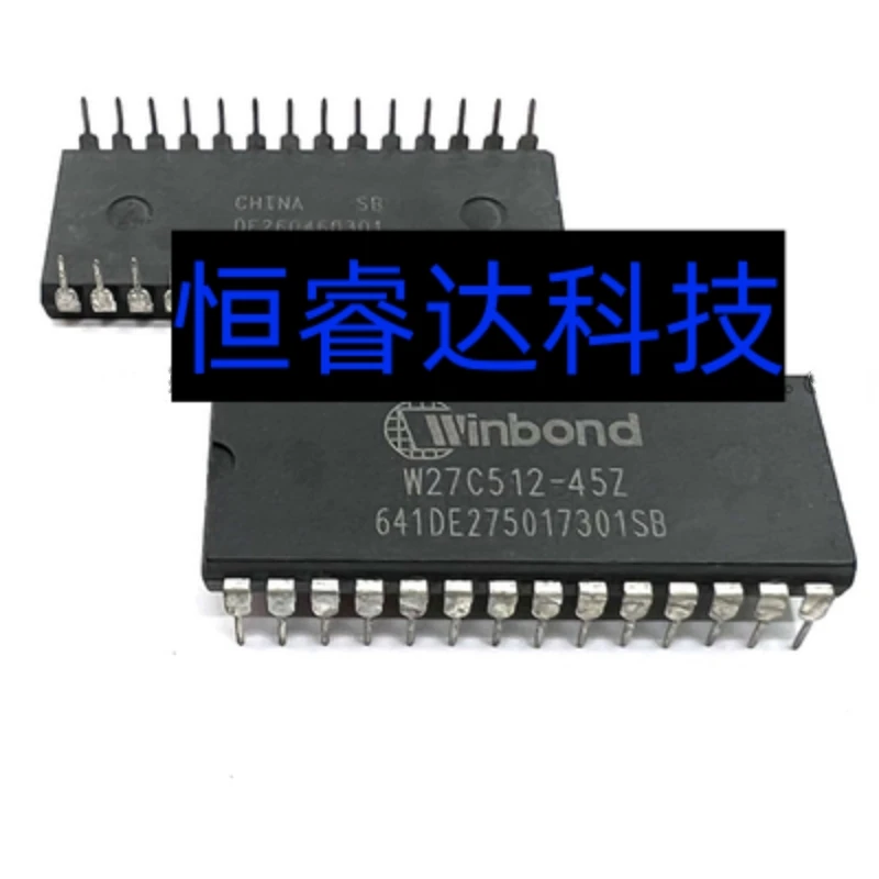 

50pcs/lots W27C512-45Z W27C512 DIP-28 In stock!