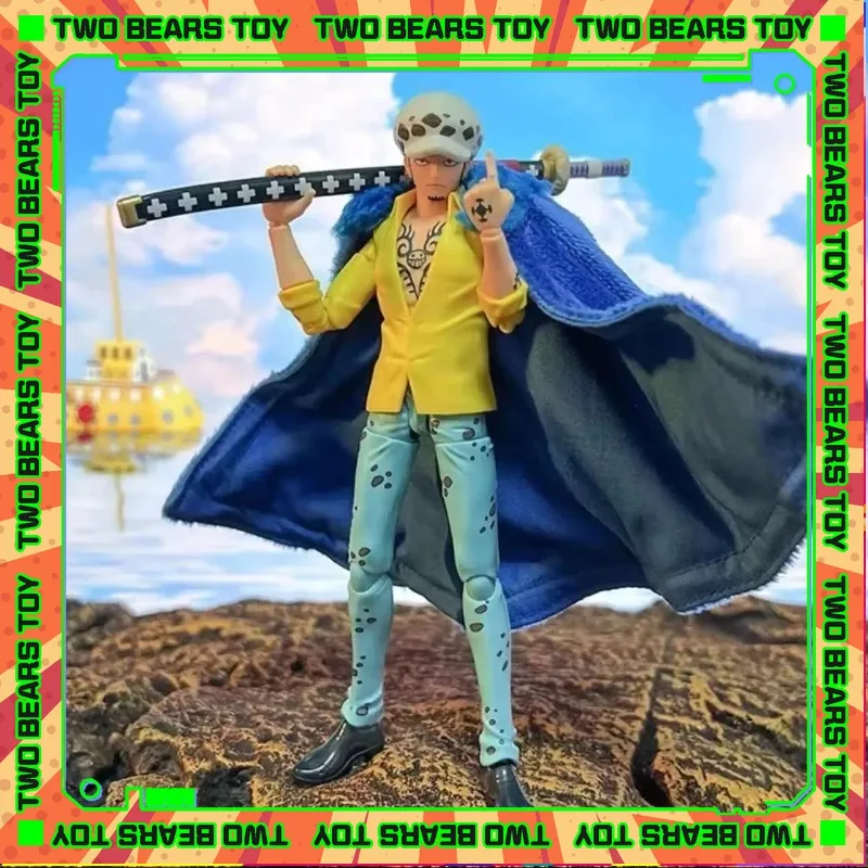 

Original Anime One Piece S.H.Figuarts TRAFALGAR.LUO-The Raid on Onigashima PVC Action Figure SHF Toys Collect Gifts in Stock