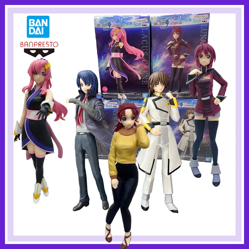 

Original Brandnew Bandai Banpresto Mobile Suit Gundam Seed Freedom Meyrin Hawke Lunamaria Hawke Lacus Clyne Athrun Zala Toy