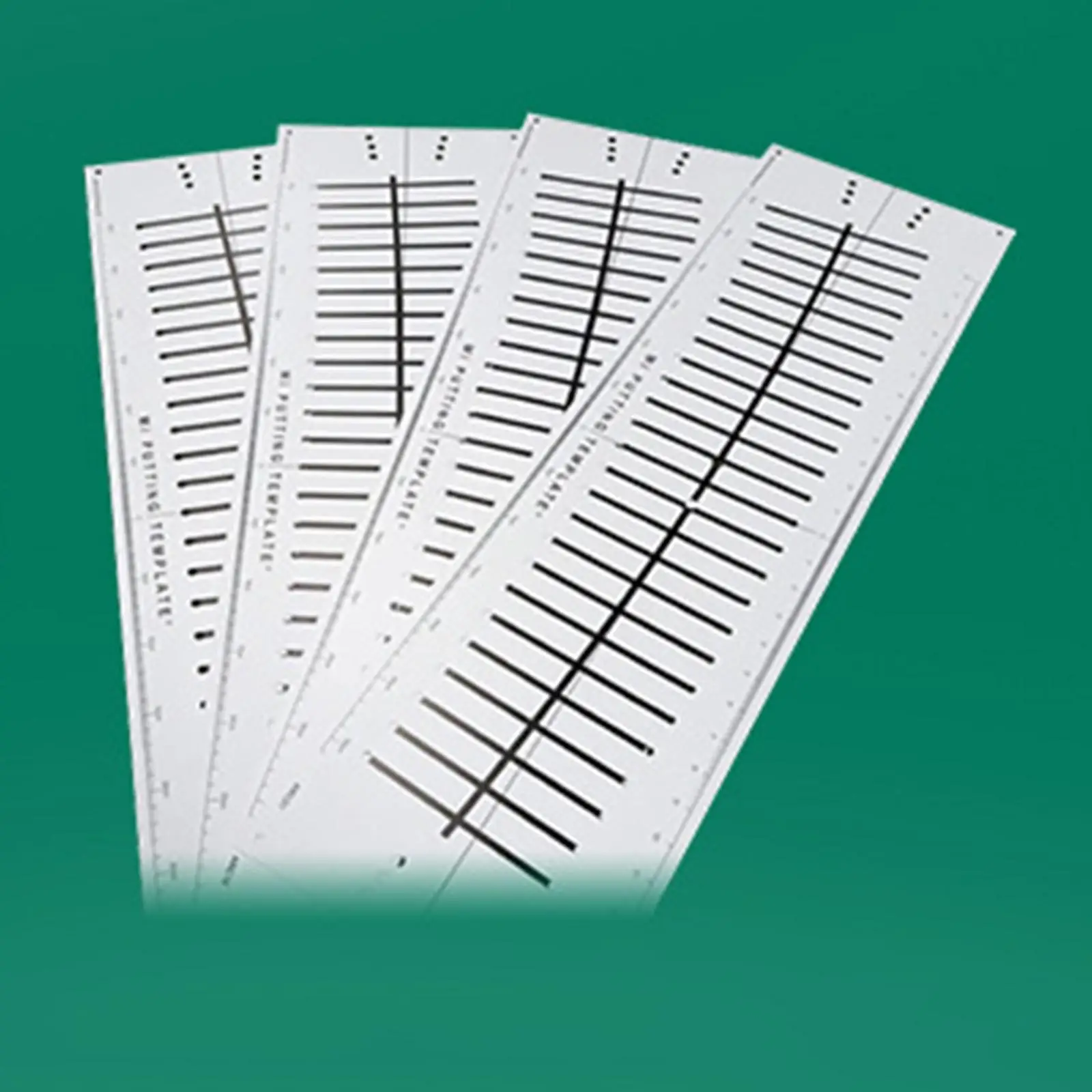 プロ用ゴルフトラックステッカー-アライメント補助具-トレーニング補助具-練習用パター-トレーニング指導用具-耐久性あり