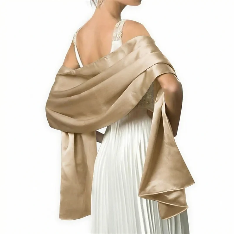 Luxuriöser Seidenschal mit Farbverlauf für Damen, Marken-Schals und -Tücher, Bandana, Kopftuch, Modischer Hijab, Hochzeits-Poncho 2026 – Detail 20
