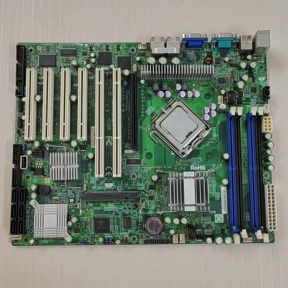 For Supermicro LGA 775 industrial motherboard equipment motherboard X7SBA