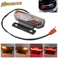 Motorcycle Rear LED Brake Light ATV 12V Tail Light Motorbike Stop Turn Signal Direction Indicator Blinker Motocross Accessories