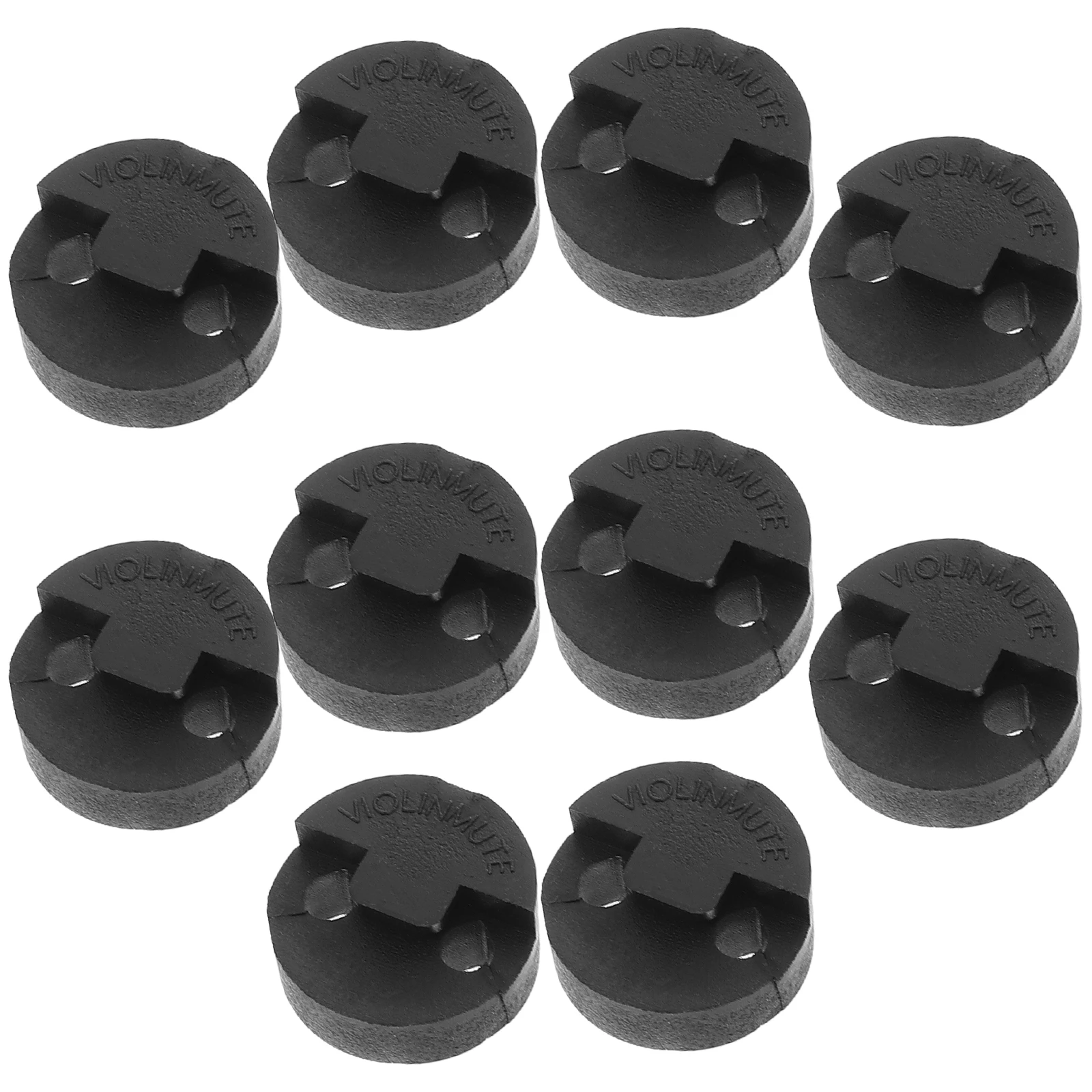 10 Stuks String Uitlaat Rubber Viool Praktijk Mute Tool Tool Dempers Ronde Rubber Altviool Praktijk Viool Akoestische Attachment