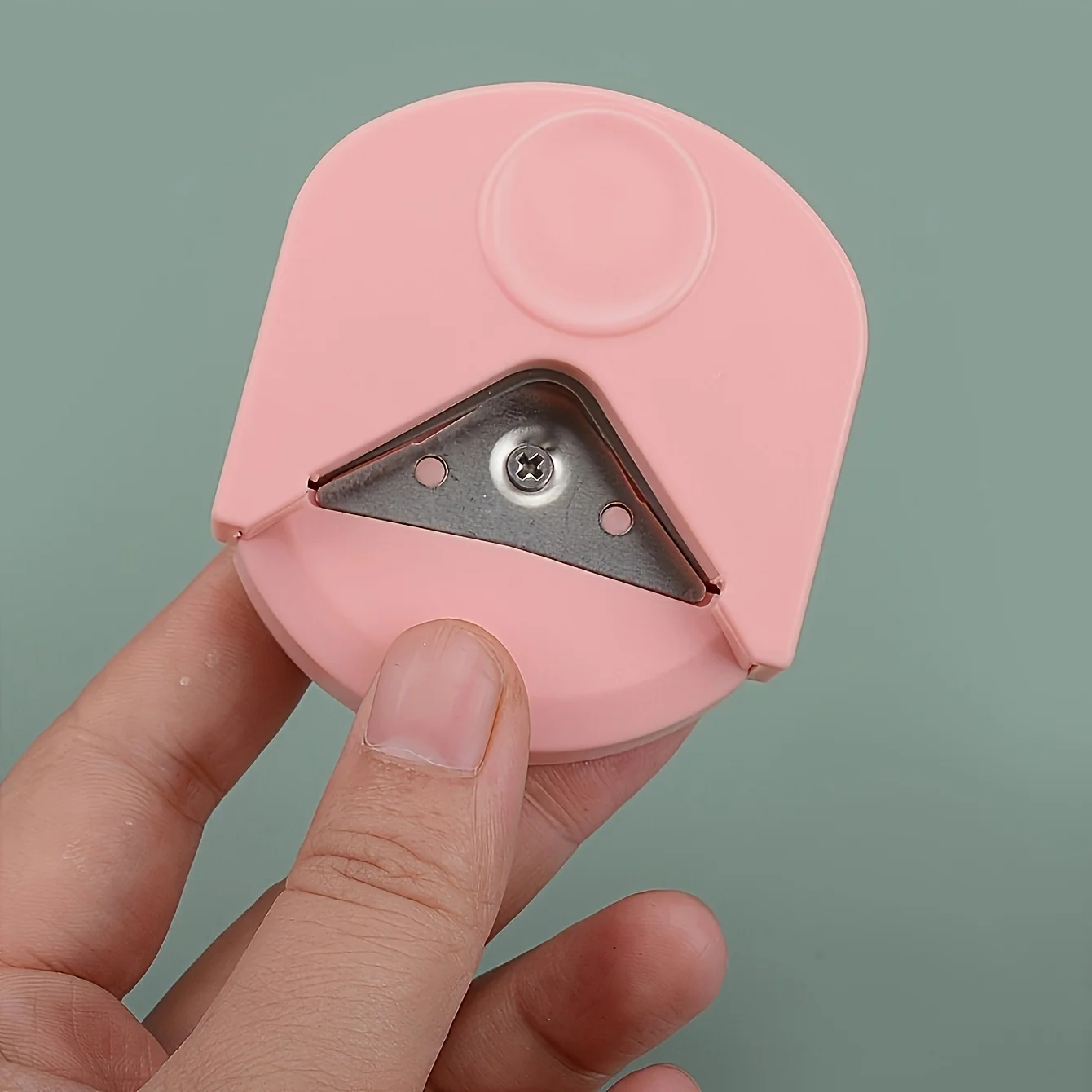 3 colors to choose from, 1 battery free and easy to trim tool, portable cutting machine suitable for photos and paper crafts