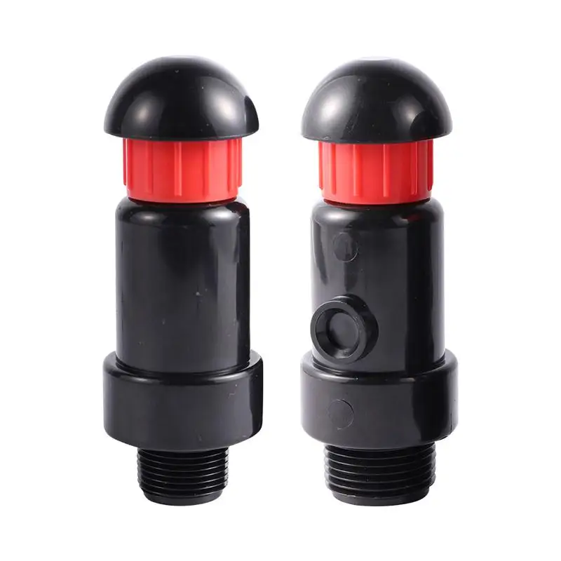 Automatic Exhaust Valve 3/4 Inch 1 Inch Male Thread Plastic Connector Garden Irrigation Hose Joint Watering Pipe Fitting