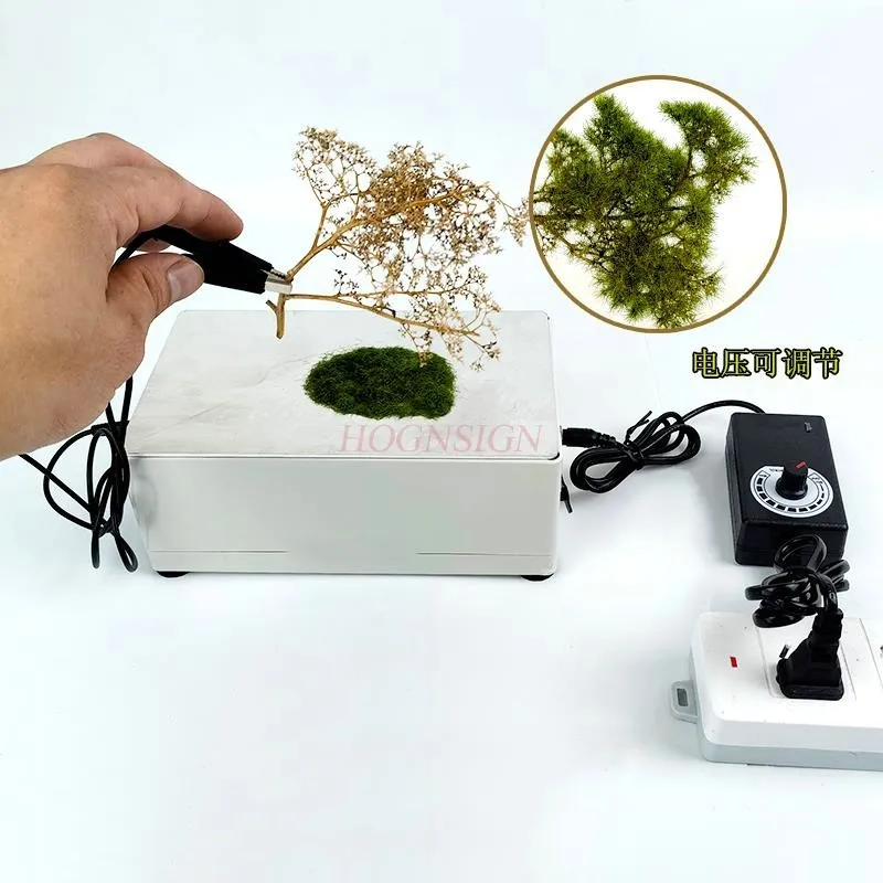 1set   DIY Desktop electrostatic flocking machine toy interior flocking machine