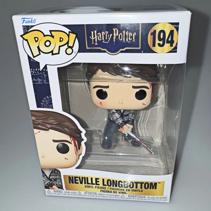 Funko Pop! Harry Potter Neville Longbottom # Figura de Vinilo Original de 194, Modelo Coleccionable de Película, Adorno de Escritorio, Juguete de Regalo para Fanáticos