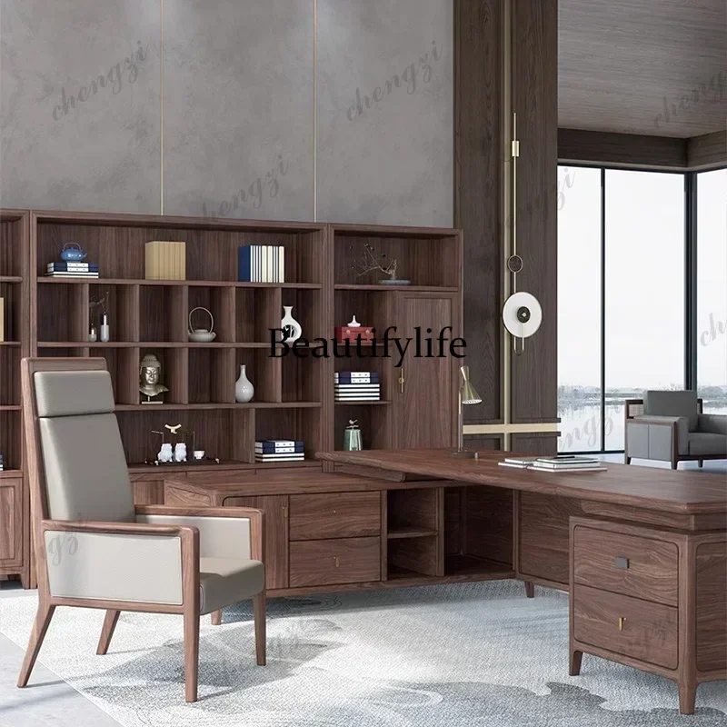 A68Ergonomic Office Desks Writing Table Reception Ergonomic Desk Multifunctional Office Desk Display Scrivania