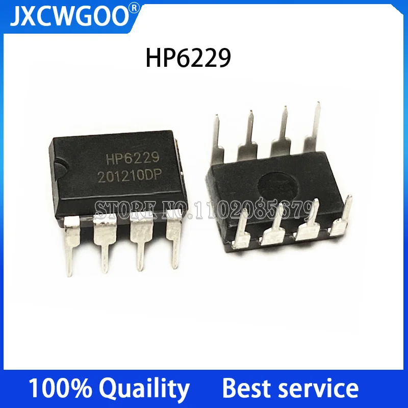 10PCS HP6229 6229 DIP-8  Power adapter IC chip New original