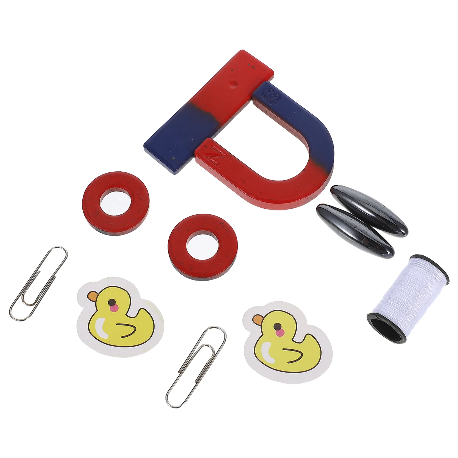 Magnet Set Children Physics Science Materials Classroom Experiment Tools Construction Magnets Learning Toys Educational Kit Kids