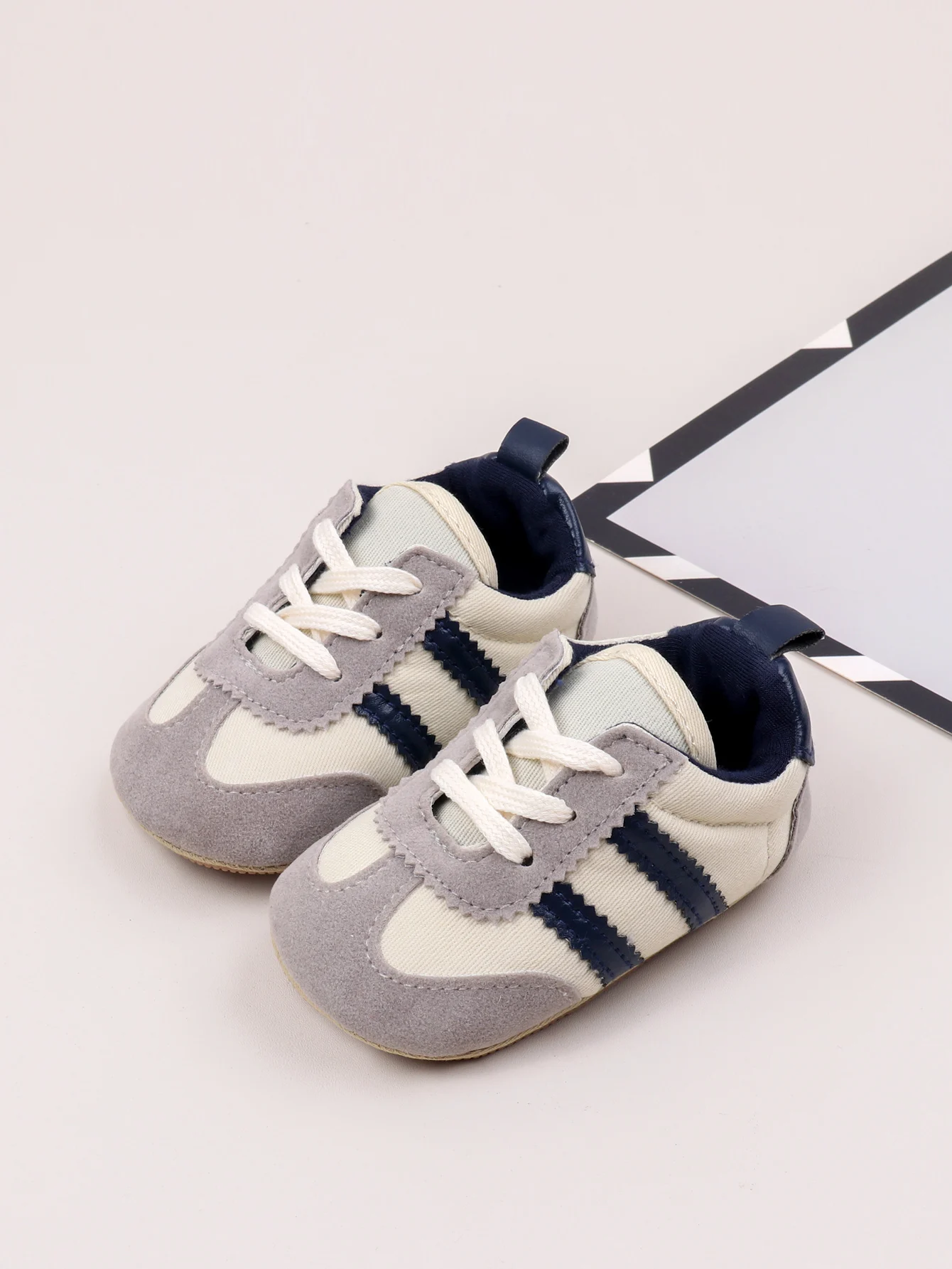 Baby Casual Sportschuhe für Frühling Herbst Hochwertige TPR Sohle Anti-Rutsch Prewalker Für 0-18M Mädchen und Jungen BLS4034 – Detail 12